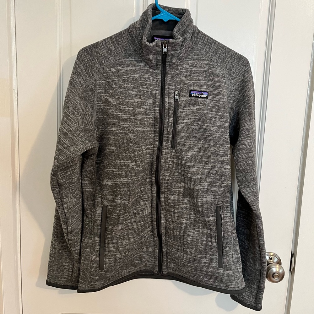 Patagonia Men's Better Sweater Fleece Jacket - Small in Nickel Gray
